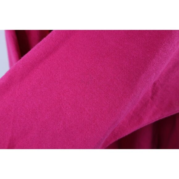 Vintage 90s Streetwear Womens Large Marco Island Flower Collared Sweatshirt USA - Picture 10 of 16